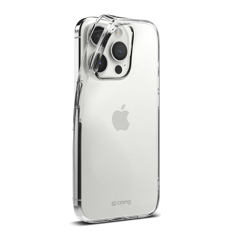 Crong Crystal Slim dėklas - iPhone 15 Pro Max dėklas (Skaidrus)