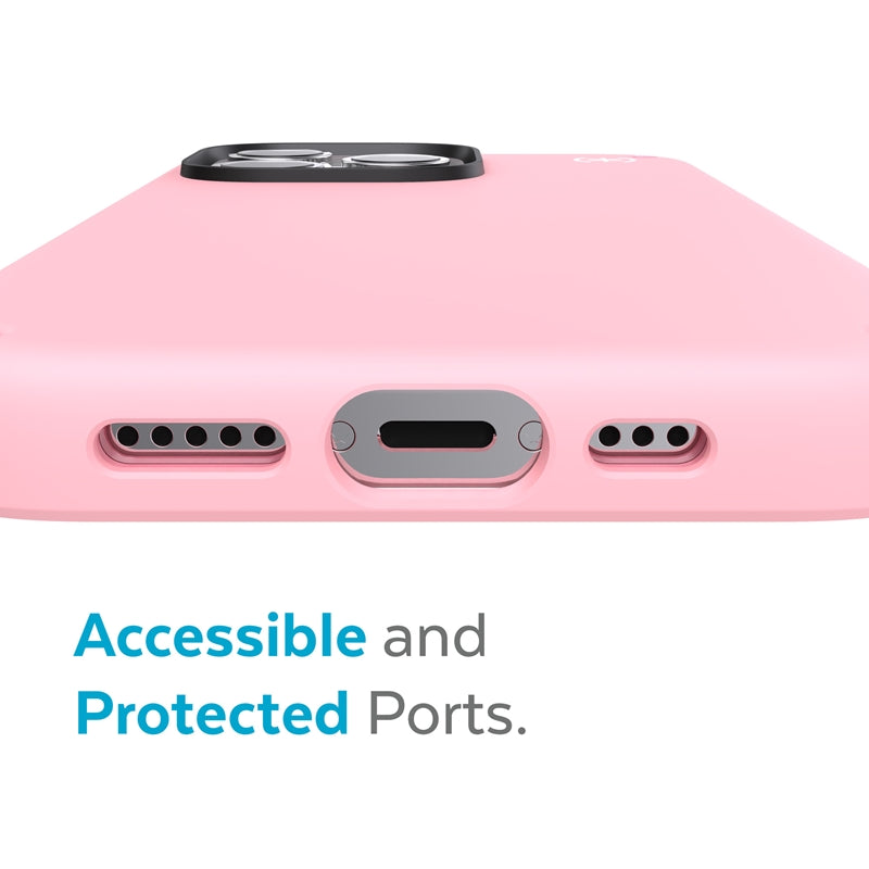 Speck Presidio2 Pro – dėklas iPhone 13 Pro su MICROBAN danga (Rosy Pink/Vintage Rose)