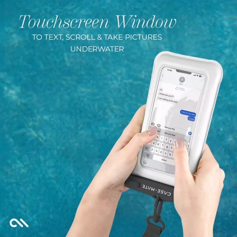 Case-Mate neperšlampamas plūduriuojantis dėklas – neperšlampamas išmaniojo telefono dėklas („Sand Dollar“)