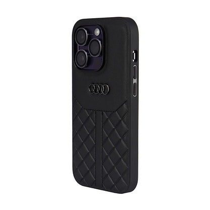 Audi Originalios Odos Dėklas, skirtas iPhone 14 Pro (Juodas)