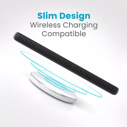 Speck Presidio2 Grip – Dėklas, skirtas Samsung Galaxy S24+ (Juoda/Skalūno pilka/Balta)