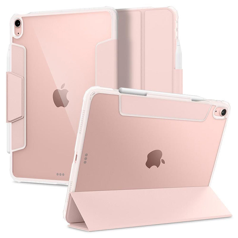 Spigen Ultra Hybrid Pro – dėklas skirtas iPad Air 11" M3 (2025) / M2 (2024) / iPad Air 10.9" (5-osios–4-osios kartos) (2022–2020) (rožinio aukso)