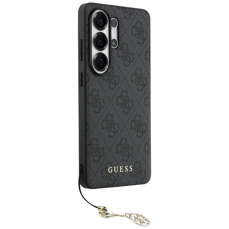 Guess 4G Classic Logo Charm MagSafe dėklas - Samsung Galaxy S26 Ultra (Juodas)