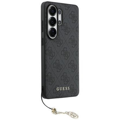 Guess 4G Classic Logo Charm MagSafe dėklas - Samsung Galaxy S26 Ultra (Juodas)
