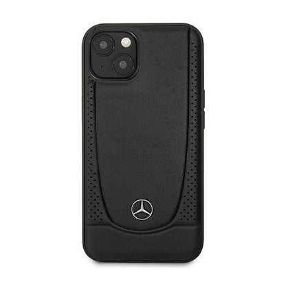 Mercedes Leather Urban Line – Dėklas, skirtas iPhone 14 Plus (juodas)