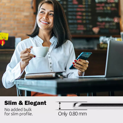 Crong Crystal Slim dėklas – apsauginis dėklas, skirtas „Huawei P40 Pro“ (permatomas)