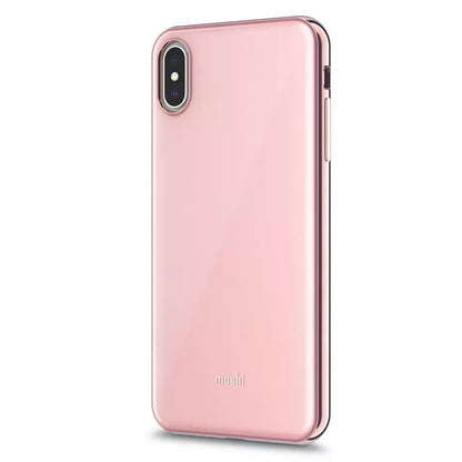Moshi iGlaze - dėklas, skirtas iPhone Xs Max (rusvai rausvos spalvos)