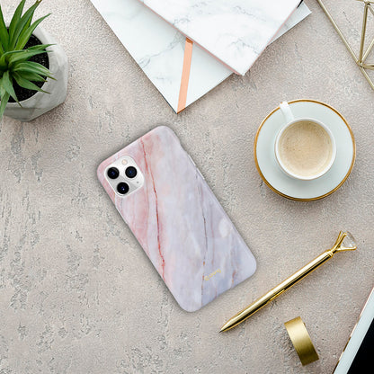 Crong Marble dėklas – dėklas, skirtas „iPhone 11 Pro“ (rožinis)