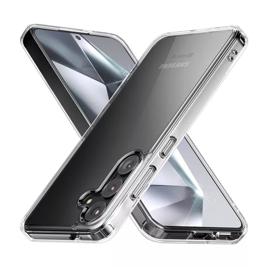 Crong Crystal Shield dėklas skirtas Samsung Galaxy S24 (Skaidrus)