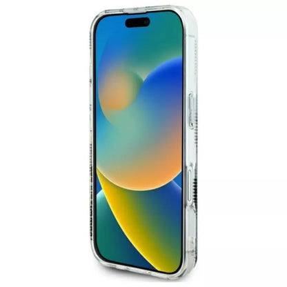 Karl Lagerfeld IML Karl Head Electroplated – Dėklas iPhone 16 (skaidrus)