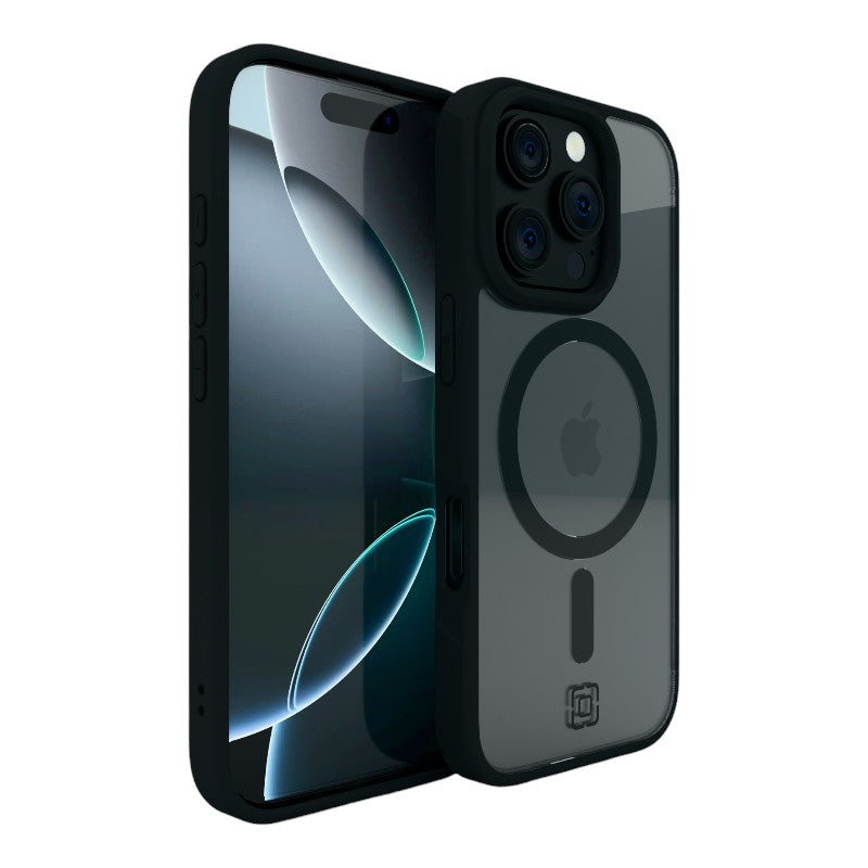 Incipio Velocity MagSafe - iPhone 16 Pro dėklas (permatomas / juodas)