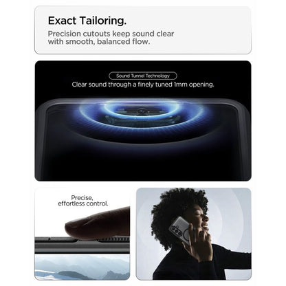 Spigen Ultra Hybrid Mag MagSafe – dėklas, skirtas Samsung Galaxy S26+ (Matinis juodas)