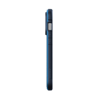 X-Doria Raptic Shield – aliuminio dėklas skirtas iPhone 14 Pro (atsparumas kritimui 3 m) (Marine Blue)