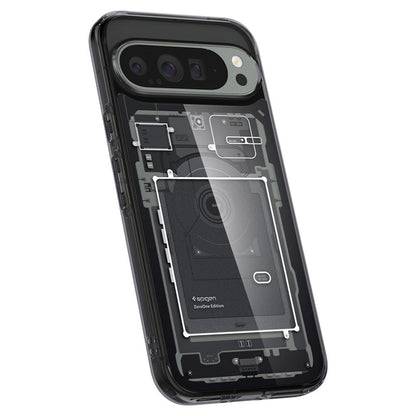 Spigen Ultra Hybrid – dėklas, skirtas „Google Pixel 9 Pro XL“ („Zero One“)