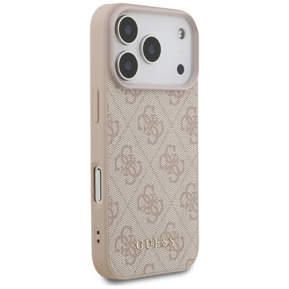 Guess 4G Classic - Dėklas iPhone 17 Pro (rožinis)