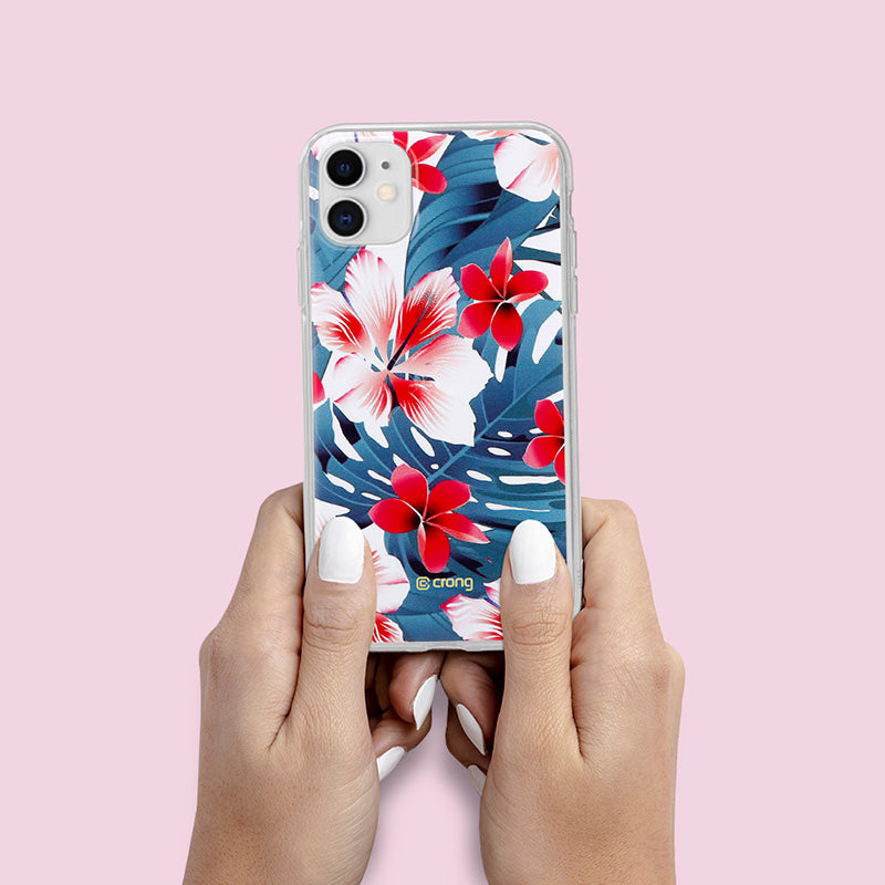 Crong Flower Case – dėklas iPhone 11 (03 raštas)