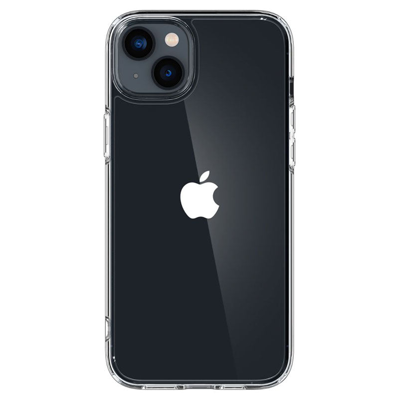 Spigen Ultra Hybrid – dėklas, skirtas iPhone 15 Plus / iPhone 14 Plus (skaidrus)
