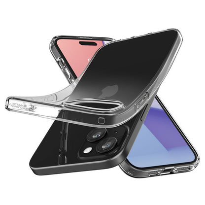 Spigen Liquid Crystal – dėklas, skirtas „iPhone 15 Plus“ („Skaidrus“)