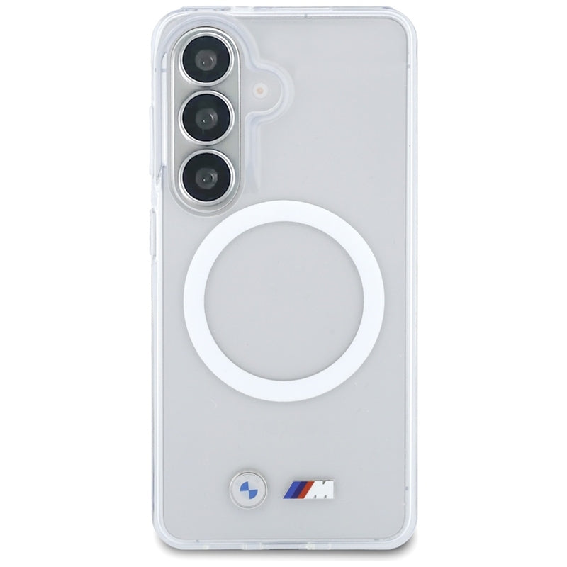 BMW IML Smūgiams Atsparus Metalinis Logotipas MagSafe - Samsung Galaxy S26 dėklas (Skaidrus)