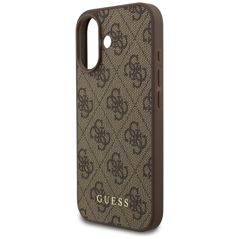 Guess 4G Klasikinis - Dėklas iPhone 17 (rudas)