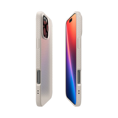 Spigen Liquid Air – dėklas, skirtas iPhone 16 Pro Max (Natūralus titanas)