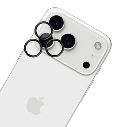 3mk HARDY Pro apsauga objektyvui - Kameros objektyvo stiklas, skirtas iPhone 17 Pro / iPhone 17 Pro Max (Juodas)