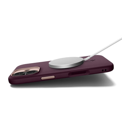 Spigen Nano Pop Mag MagSafe - Dėklas, skirtas iPhone 17 (Burgundy Bean)