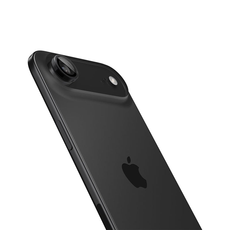 Spigen Optik Pro GLAS.TR EZ Fit Kameros apsauga 2 vnt. - Objektyvo apsauga, skirta iPhone Air (2 vnt.) (Juoda)
