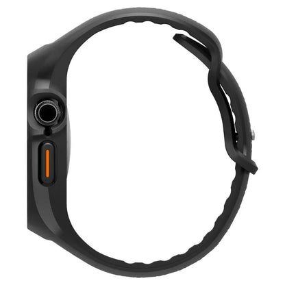 Spigen Liquid Air Pro – dirželis su dėklu, skirtu Apple Watch 10 46 mm (matinė juoda)