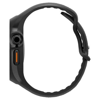 Spigen Liquid Air Pro – dirželis su dėklu, skirtu Apple Watch 10 46 mm (matinė juoda)