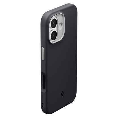 Spigen Nano Pop Mag MagSafe - Dėklas iPhone 17 (Juodasis sezamas)