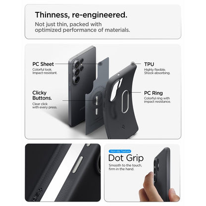 Spigen Nano Pop Mag MagSafe - Dėklas, skirtas Samsung Galaxy S26 Ultra (Black Sesame)