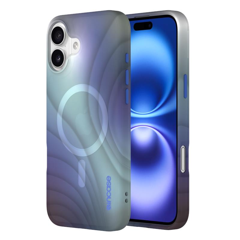 Incase Halo dėklas MagSafe – dėklas iPhone 16 Plus (Tidal Ocean)