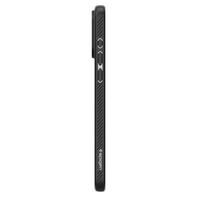 Spigen Liquid Air – dėklas, skirtas iPhone 15 Pro (matinė juoda)