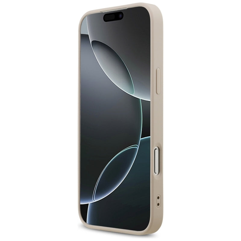 Guess 4G Small 4G ir Klasikinis MagSafe dėklas iPhone 17 Pro Max (rožinis)