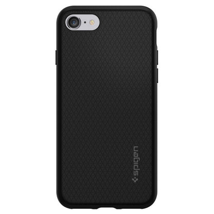 Spigen Liquid Air – dėklas, skirtas iPhone SE 2022 / SE 2020 / 8 / 7 (juodas)