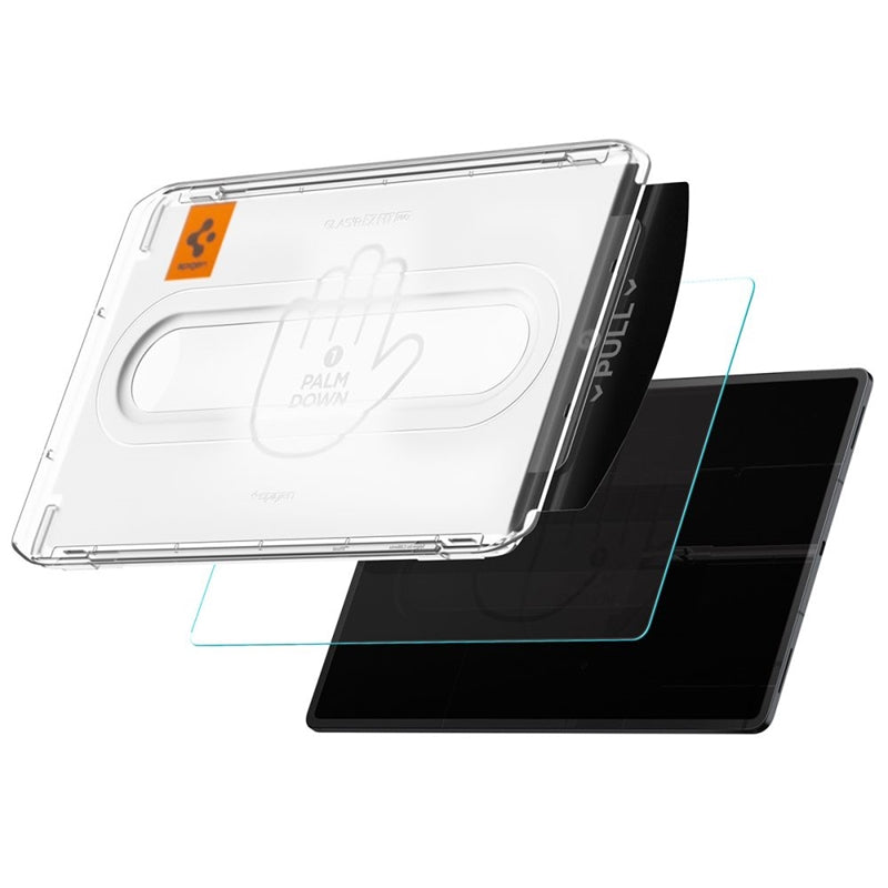 Spigen GLAS.TR EZ Fit Pro – Grūdintas stiklas, skirtas Samsung Galaxy Tab S11 Ultra 14.6" X930 / X936B