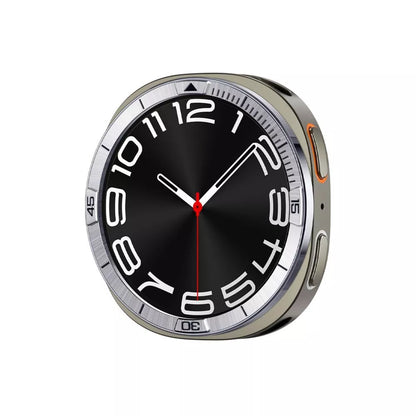 Spigen Bezel Tune Pilot - Apsauginis žiedas/korpusas, skirtas Samsung Galaxy Watch 8 44 mm (Sidabrinis)