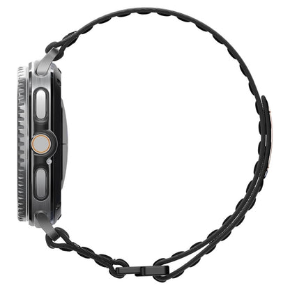 Spigen WBF0 dirželis - juostelė, skirta Samsung Galaxy Watch 8 / 8 Classic 40 / 44 / 46 mm (Juodas) Spigen