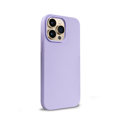 "Crong Color Cover" skysto silikono dėklas "iPhone 14 Pro Max" (violetinis)