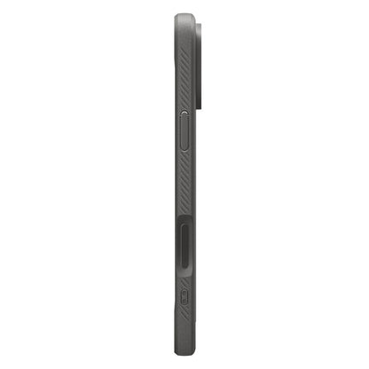 Spigen Rugged Armor Mag MagSafe – dėklas iPhone 17 Pro (pilkos spalvos)
