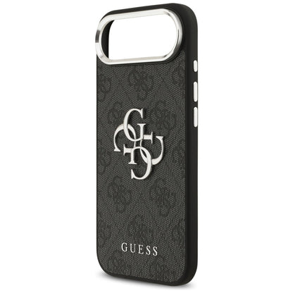 Guess 4G Big 4G Classic Logo dėklas iPhone Air (Juoda / Sidabrinė)
