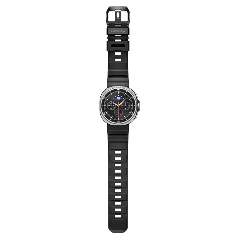 Spigen WBS2 - Dirželis Samsung Galaxy Watch 8 / 8 Classic 40 / 44 / 46 mm (Juodas)