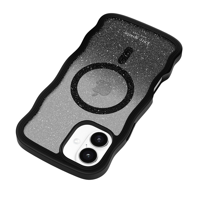 Kate Spade New York Wavy MagSafe – dėklas, skirtas „iPhone 16 Plus“ (Nakties kritimas)