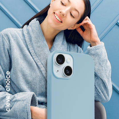 Crong Color Cover Magnetic - Dėklas skirtas iPhone 15 MagSafe (Mėlyna)