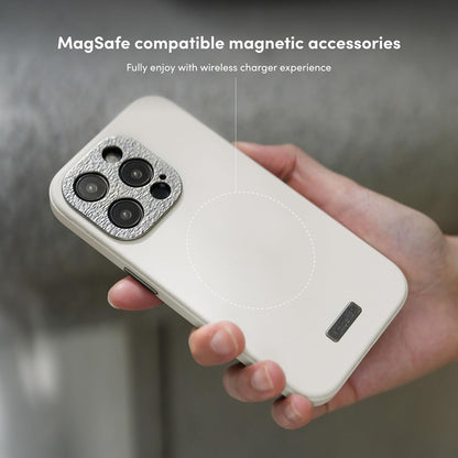 Moshi Napa MagSafe – odos dėklas skirtas iPhone 15 Pro (Eggnog White)