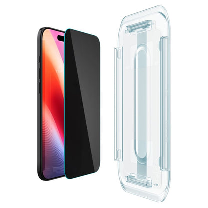 Spigen GLAS.TR EZ FIT Privatumo 2 vnt. - Grūdintas stiklas su privatumo filtru, skirtas iPhone Air