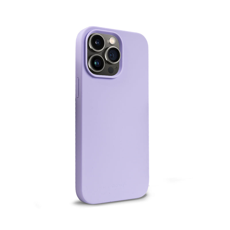 "Crong Color Cover" skysto silikono dėklas "iPhone 14 Pro Max" (violetinis)