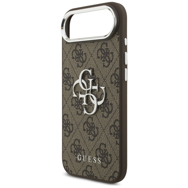 Guess 4G Big 4G Classic Logo dėklas iPhone Air (Ruda / Sidabrinė)