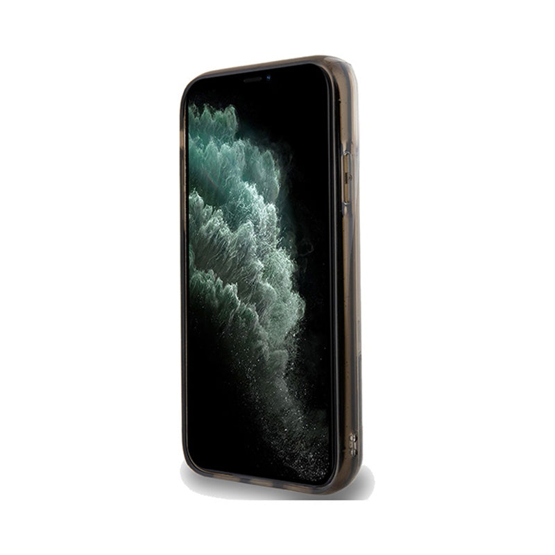 Karl Lagerfeld Liquid Glitter Choupette – iPhone 11 dėklas (skaidrus)